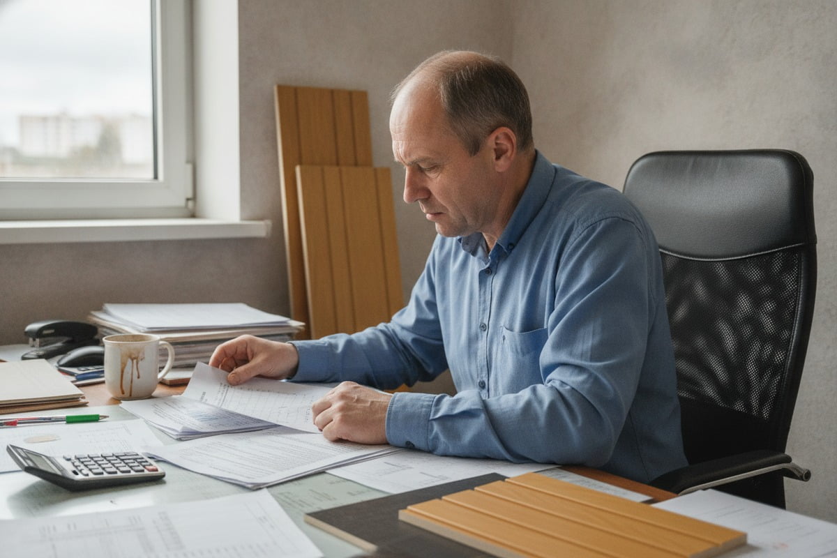 Evaluating a PVC ceiling supplier quote for reasonable pricing and quality standards (ID#1)